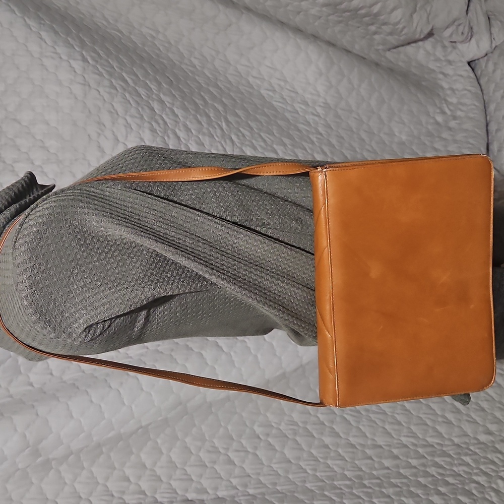 Timeless Classic Quilted Chevron Leather Shoulder Bag - Picture 10 of 11